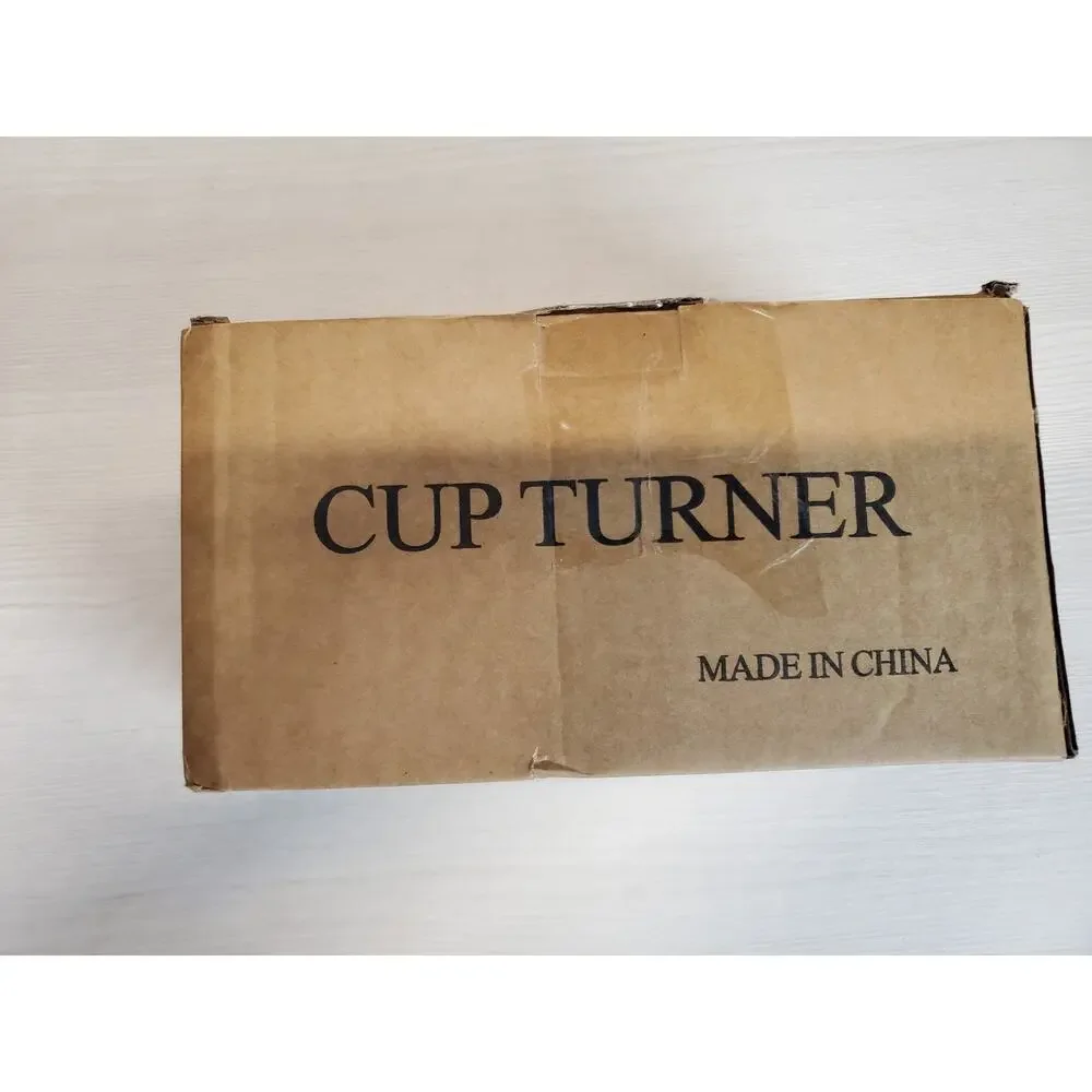 GUMUXGG Cup Turner Machine Electric for Glitter Epoxy Craft Tumbler DIY Kit Blue